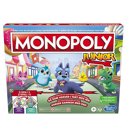 Hasbro Bordspel - Monopoly Junior - 2-in-1
