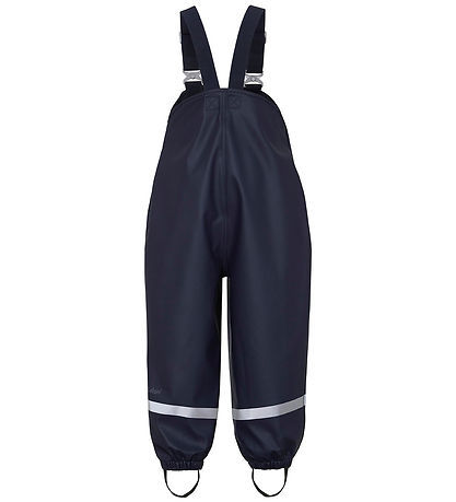 Didriksons Regnbuxur M. axlaböndum - PU - Splashman - Dökkblátt