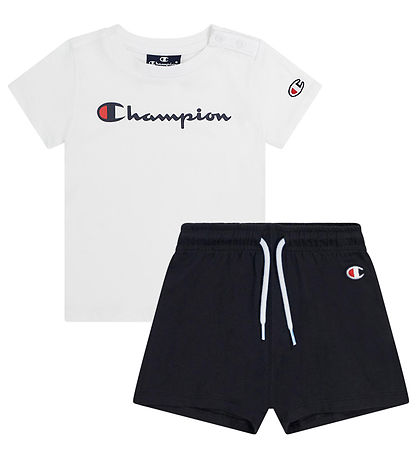 Champion Shorts Set - White