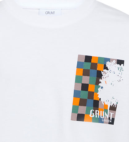 Grunt T-shirt - Aalst - White