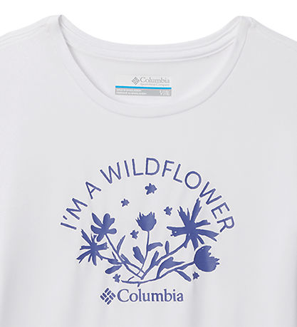 Columbia Stuttermabolur - Mission Hámarki - White