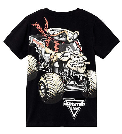 Name It T-Shirt - NkmFajr Monster Jam - Zwart