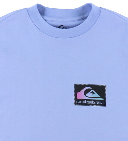 Quiksilver Stuttermabolur - Aftur Flash SS - Ljósblár