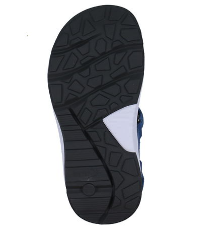 Superfit Sandalar - Criss Cross - Blár/Grænt