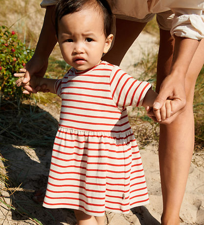 Wheat Kleid - Anna - Rot Stripe