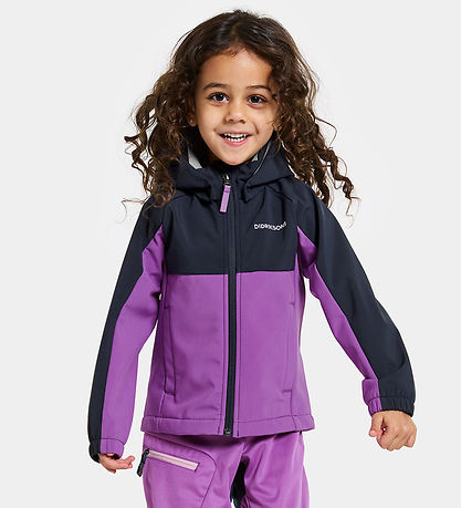 Didriksons Softshell Jacket - Troel - Tulip Purple