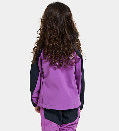 Didriksons Softshell Jacket - Troel - Tulip Purple