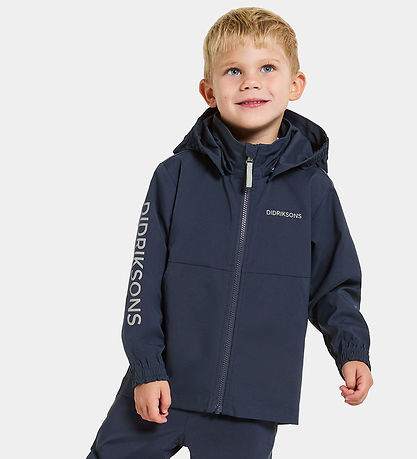 Didriksons Lightweight Jacket - Raspberry - Navy
