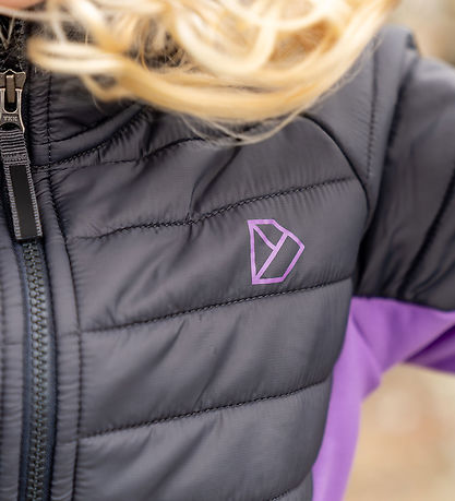Didriksons Softshell Jacket w. Thermo - Carnation - Coal Black