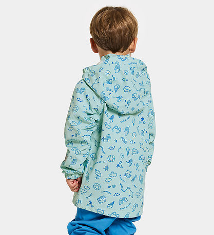 Didriksons Lightweight Jacket - Norma - Doodle Pale Mint