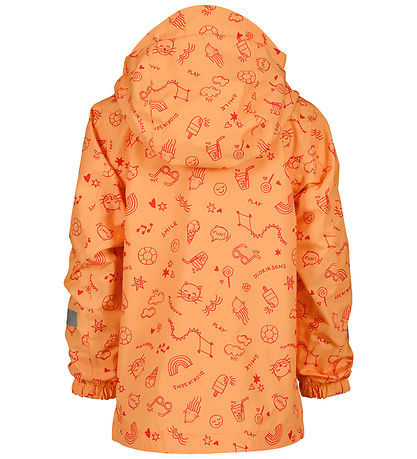 Didriksons Lightweight Jacket - Norma - Doodle Papaya
