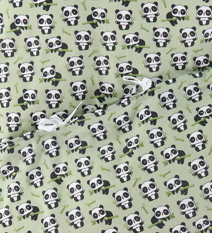 Nørgaard Madsens Bedding - Baby - Green w. Pandas