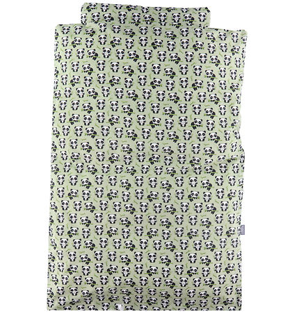 Nørgaard Madsens Bedding - Baby - Green w. Pandas