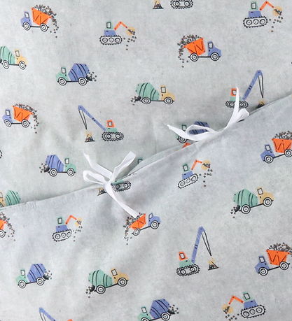 Nørgaard Madsens Bedding - Baby - Grey w. Machines