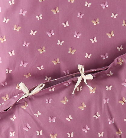 Nørgaard Madsens Bedding - Junior - Mauve w. Butterflies