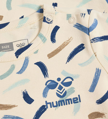 Hummel Bodysuit l/s - HmlJosta - Whitecap Gray