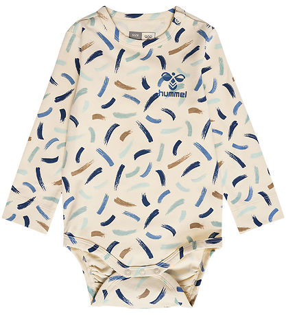 Hummel Bodysuit l/s - HmlJosta - Whitecap Gray