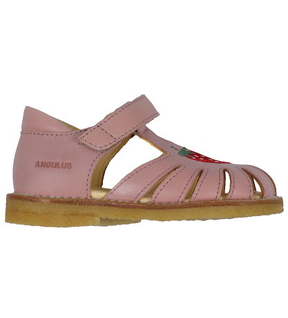 Angulus Sandals - Strawberry - Rose