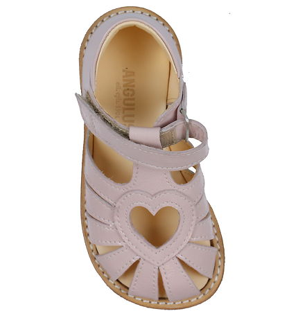 Angulus Sandals - Heart sandal - Pale Rose