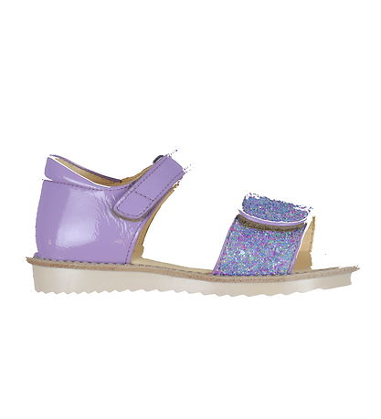 Angulus Sandaalit - Glitter - lila/Confetti Glitter
