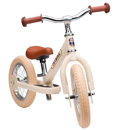 TryBike Sparkhjól - Steel - Vintage Fílabeinshvítt