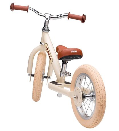 TryBike Sparkhjól - Steel - Vintage Fílabeinshvítt