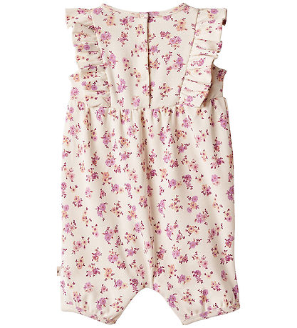 Wheat Summer Romper - Havana - Shell Flowers