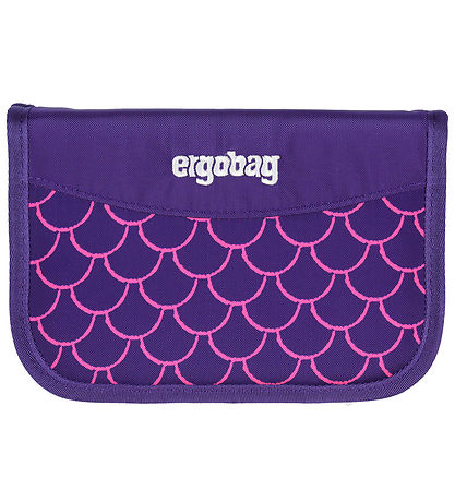 Ergobag Pencil Case w. Contents - Pearl DiveBear