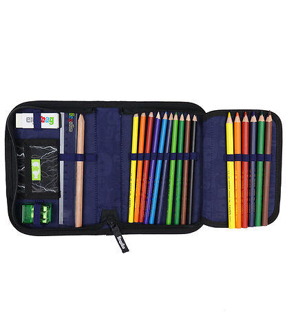 Ergobag Federtasche m. Inhalt - Mosaik StoneBear
