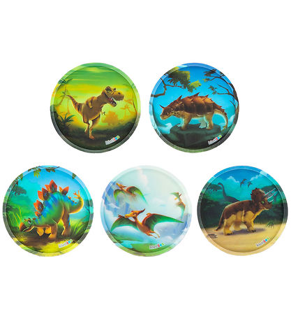 Ergobag Velcro tags - 5 pcs - Dinosaur