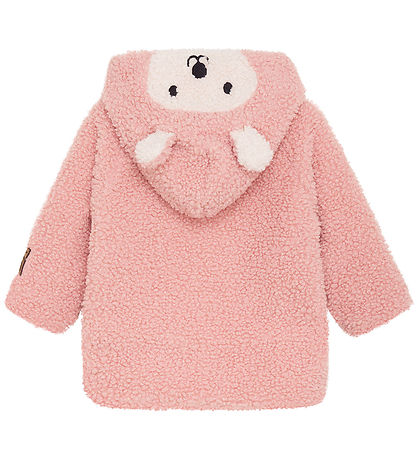 Peach teddy coat deals