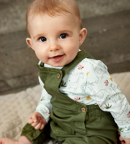 Minymo Overalls - Olivine