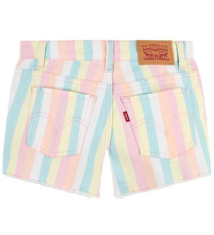 Levis Shortsit - Painettu Fray Helma - Pear Sorbetti
