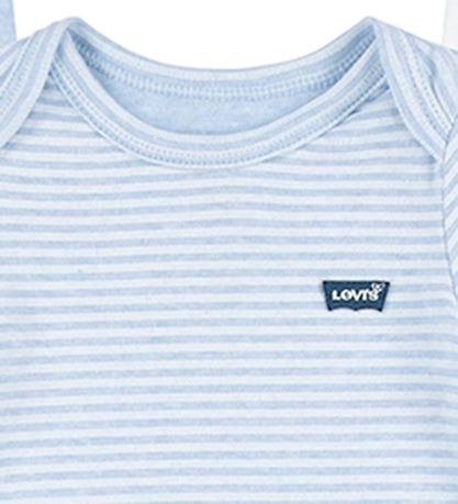 Levis Bodysuit s/s - 3-Pack - Levis Egret