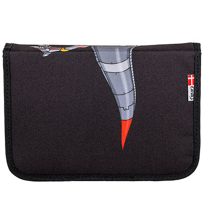 Jeva Pencil Case w. Contents - Onezip - Dinosaur Robot