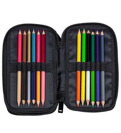 Jeva Pencil Case w. Contents - Twozip - Anton