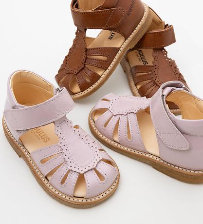 Angulus Sandals - Pale Rose