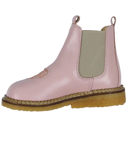 Angulus Boots - Chelsea - Pale Rose/Rose