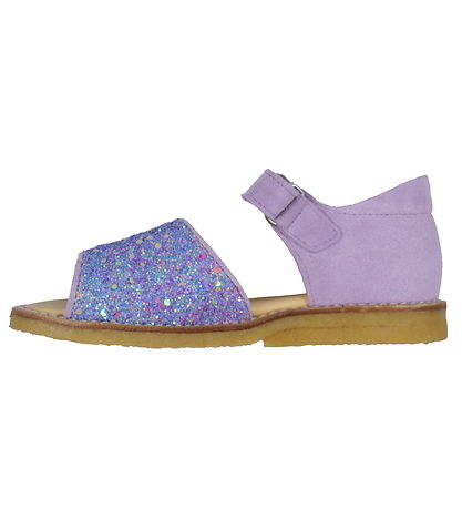 Angulus Sandals - Lilac/Confetti Glitter