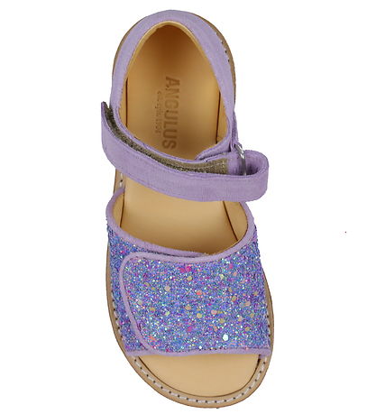 Angulus Sandals - Lilac/Confetti Glitter