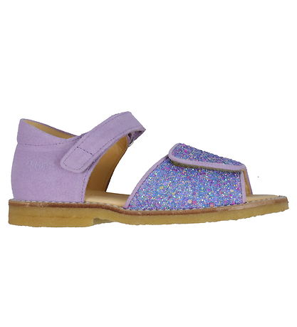 Angulus Sandals - Lilac/Confetti Glitter