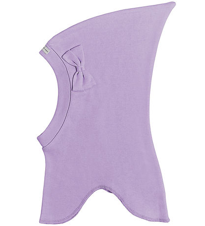 Racing Kids Balaclava - Single Layer- Bright Lavender w. Bow