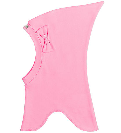 Racing Kids Balaclava - Single Layer - Pink w. Bow