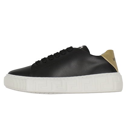 Versace Skór - La Greca - Svart. M. Gull