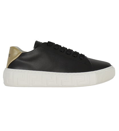 Versace Skór - La Greca - Svart. M. Gull