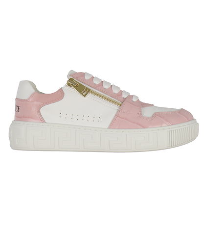Versace Schuhe - La Greca - Weiß/Rosa