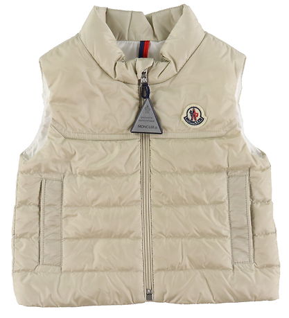 Moncler Dunväst - The Camellia - Beige