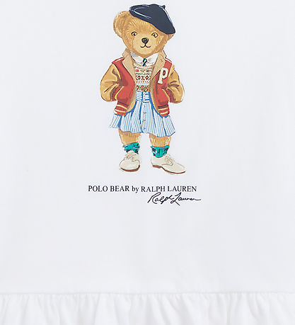 Polo Ralph Lauren T-shirt - White w. Soft Toy