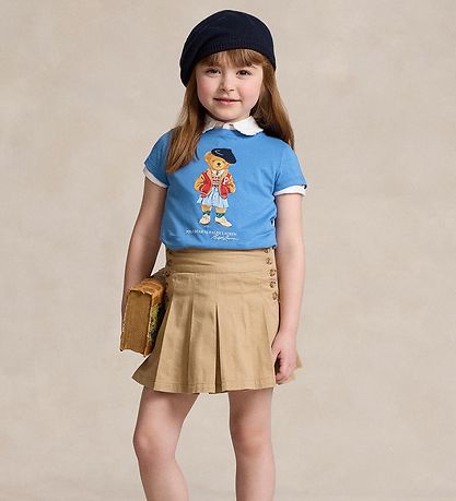 Polo Ralph Lauren T-shirt - New England Blue w. Soft Toy