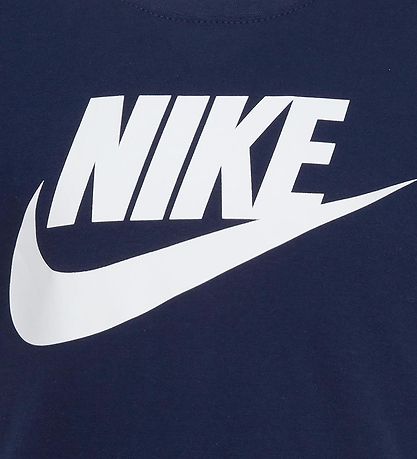 Nike T-shirt - Dark Blue/White